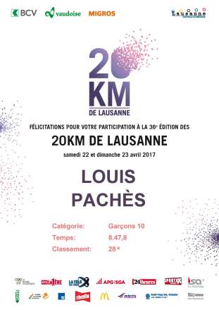 diplome Louis 20 km 2017